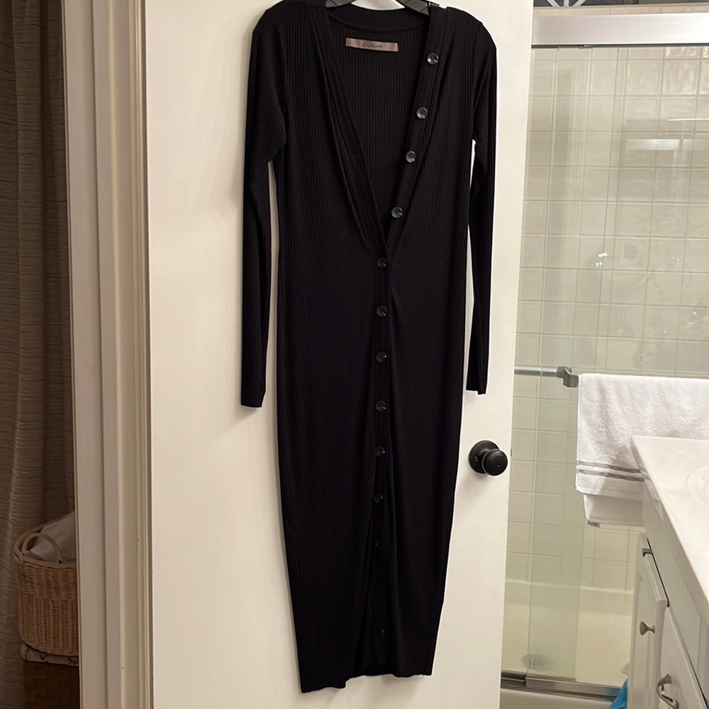 Long and soft perfect condition worn once all buttons are there .